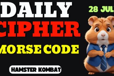 Hamster Kombat Daily Cipher Code: Unlock 1 Million Coins on July 28