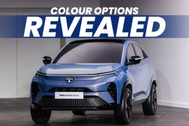 Tata offers the Curvv EV in only five colours